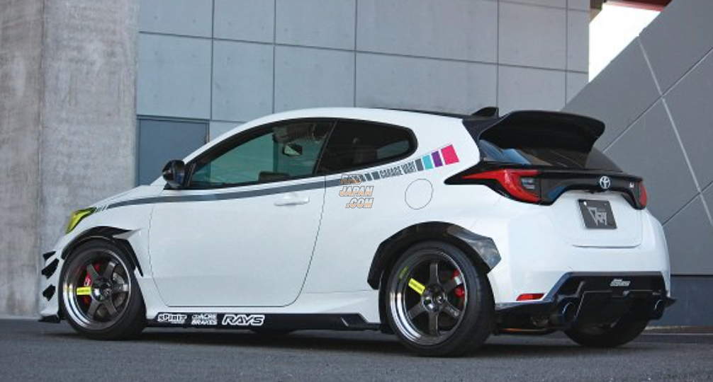 Garage Vary Rear Roof Spoiler FRP - GR Yaris GXPA16