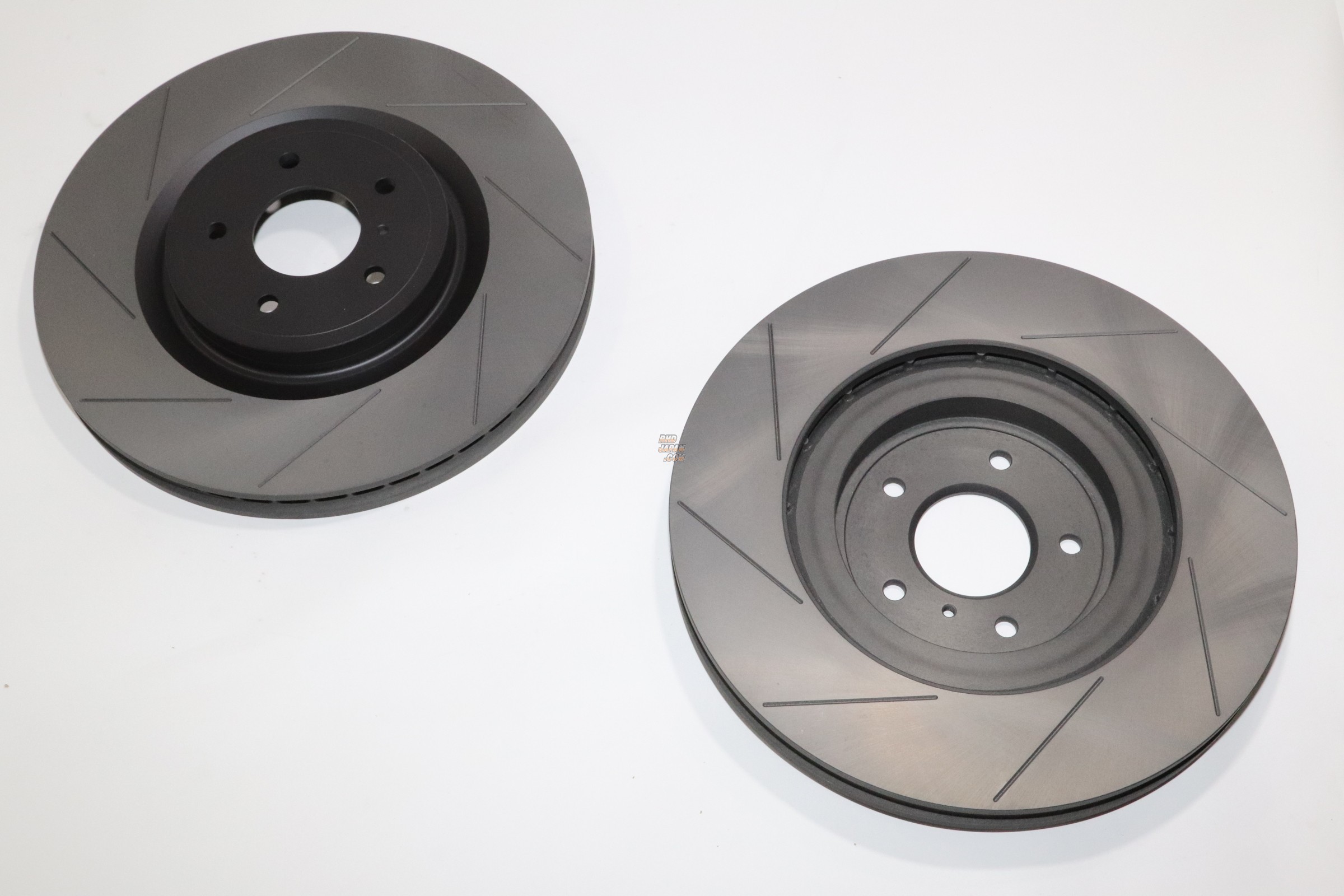 Project Mu SCR Brake Rotor Set Rear Black Coated Finish - BNR32 BNR34 BCNR33