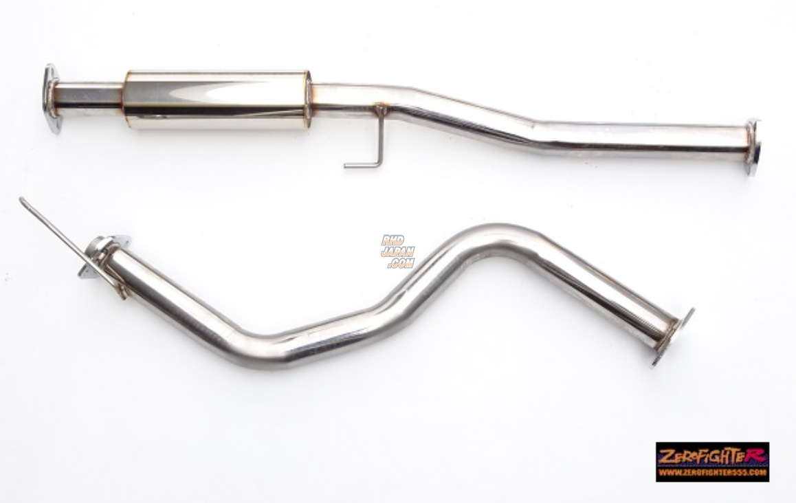 Zero Fighter Auto Custom Center Pipe Type-B - Civic Type-R EK9