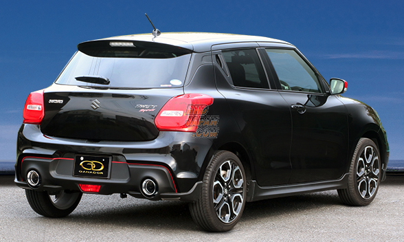 Ganador Vertex Sports Muffler Exhaust System with Center