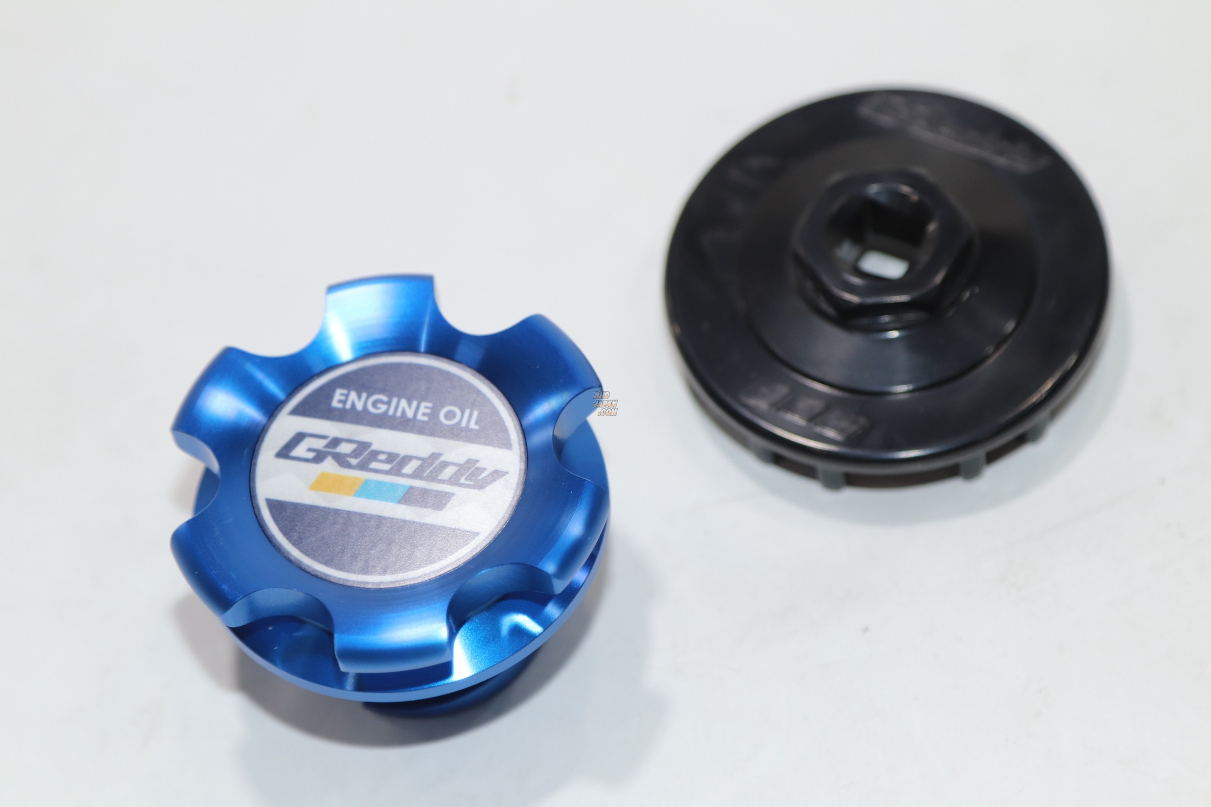 Trust Greddy Engine Oil Filler Cap BType Blue Mazda 33.7mm