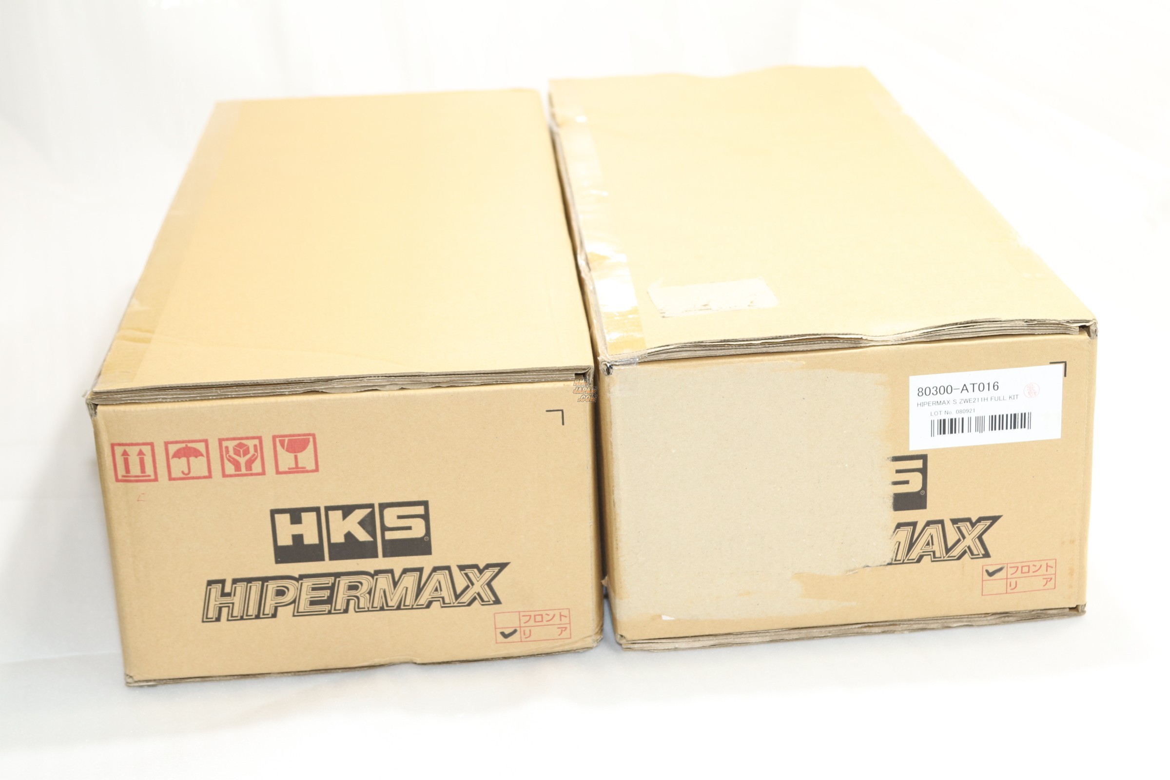 HKS Coilover Suspension Full Kit Hipermax S - ZWE211H ZWE211W NRE210H
