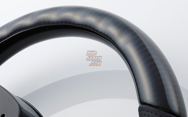 TRUST GReddy Steering Wheel Upper Red Carbon Lower Black Carbon - Civic FC1 FK7 FK8 Civic Type-R FK8 (USDM)