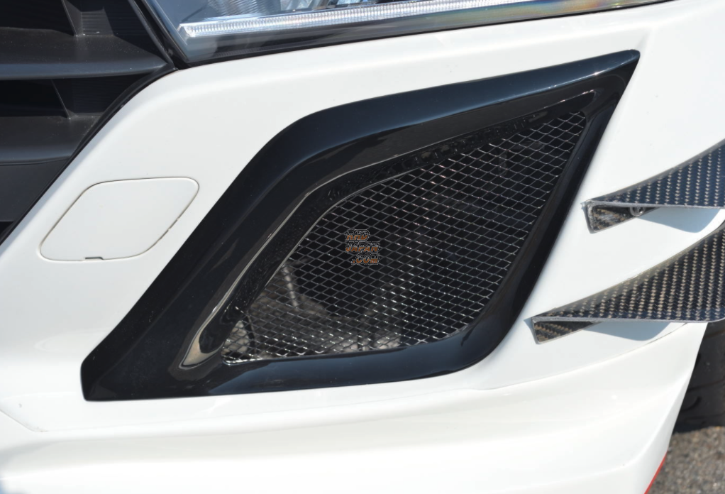 Result Japan Front Bumper Duct Set Standard Bumper FRP Black - S660 JW5