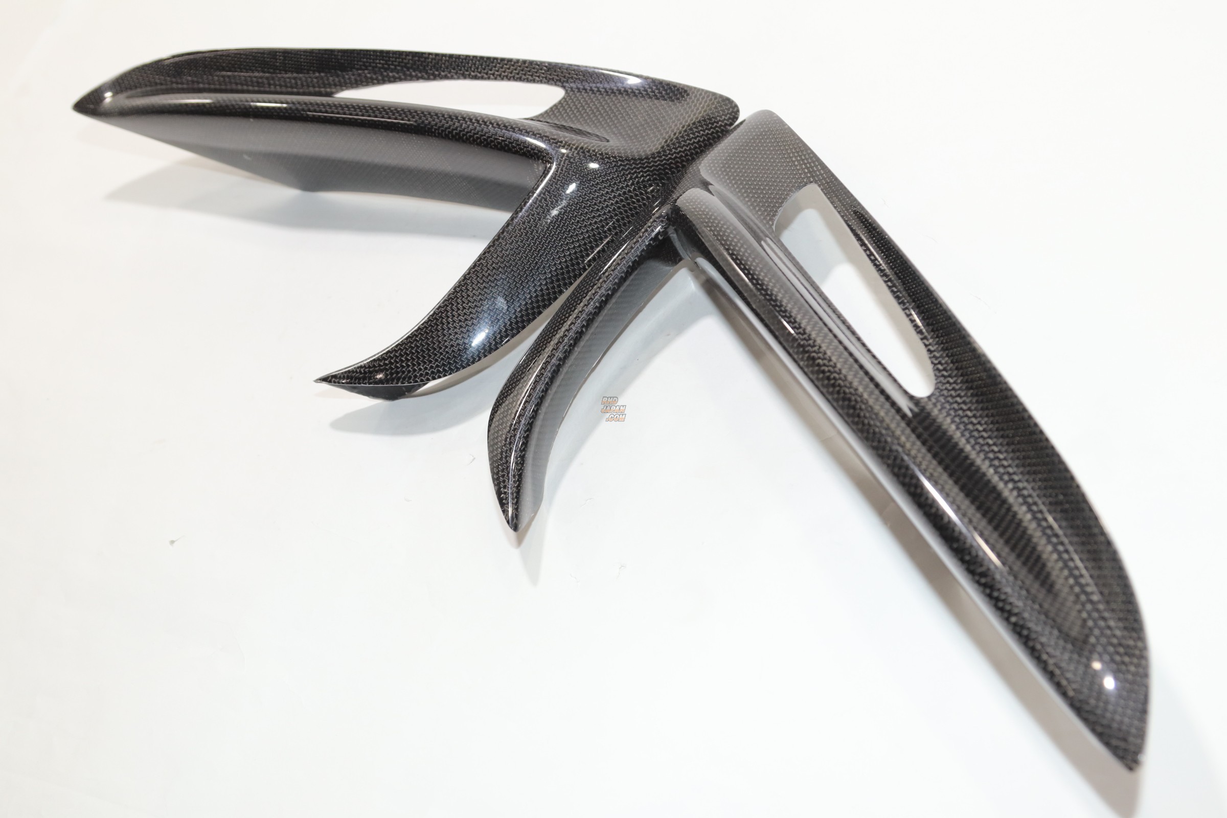 RE-Amemiya Front Fog Lamp Eye Line Carbon Fiber - RX-8 SE3P Kouki / After Minor Change