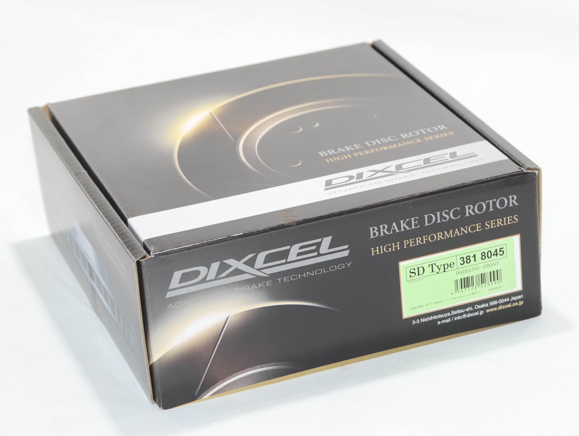 Dixcel Brake Rotor Set Type SD 6-Slot Front - Bb Boon Coo Copen