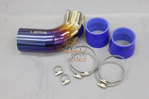 LEMS Titanium Air Intake Suction Pipe Orange Edition - IS F USE20