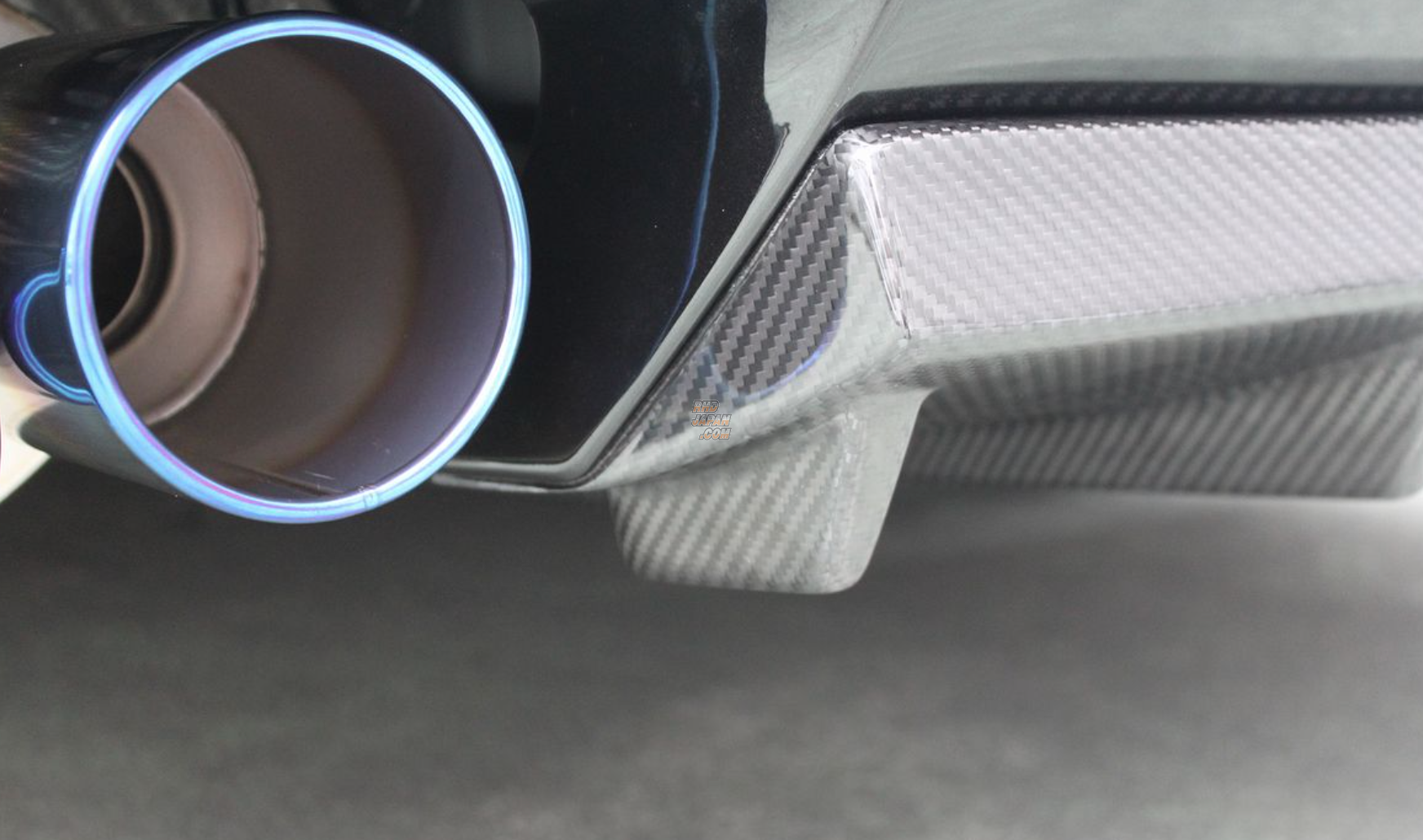 LEMS Rear Under Diffuser Dry Carbon Fiber - Lexus GS-F URL10