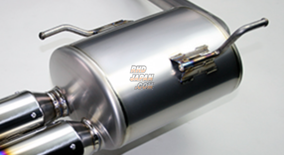 Ganador Vertex Sports Muffler Exhaust System Rear Piece Full Titanium - WRX S4 VAG WRX STi VAB
