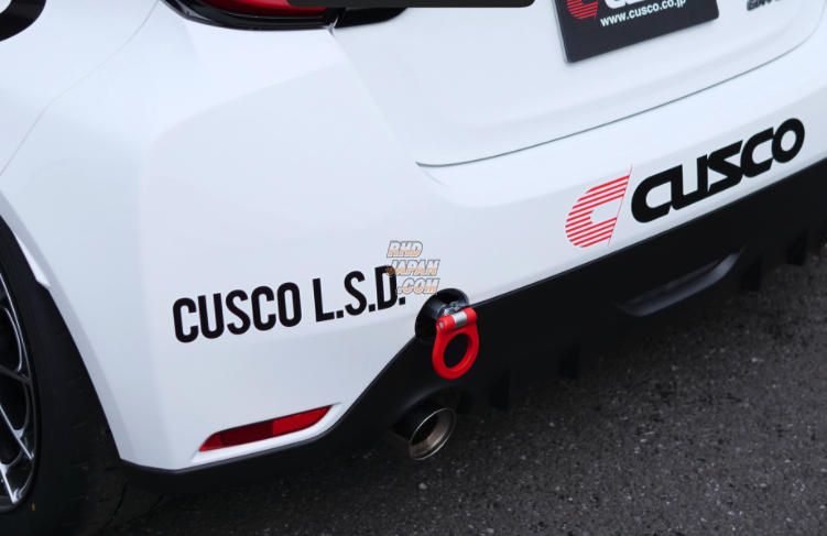 CUSCO Folding Tow Hook Rear - Lexus LBX GAYA16 GR Yaris MXPA12 GXPA16 Yaris KSP210 MXPA10 MXPA15