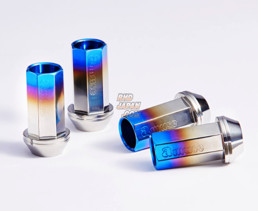 R1 Titan 64Titan Titanium Racing Wheel Nut Set - 20pcs M12xP1.25