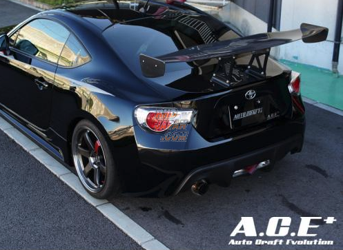 Auto Craft Evolution A.C.E 3D GT Wing Carbon Fiber - BRZ ZC6