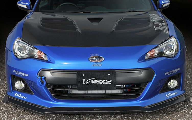 Varis Cooling Bonnet System 2 Carbon Fiber - BRZ ZC6