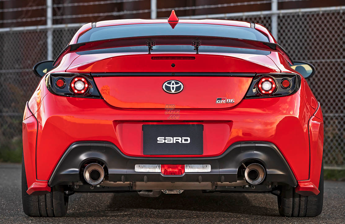 【説明文必読】SARD ステンレスマフラー GR86 BRZ Sard Su-Z Stainless Muffler Type II Exhaust System - BRZ ZD8