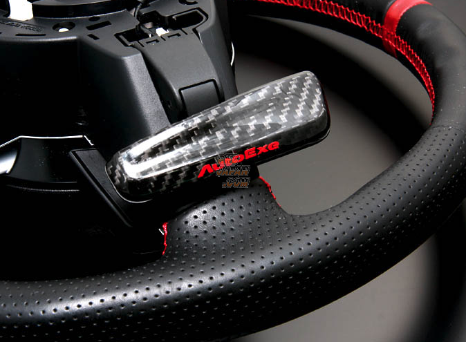 AutoExe Carbon Panel Shift Lever - Atenza / Mazda 6 GJ# Axela BM# CX-5 KE#  KF# CX-8 KG# Demio / Mazda 2 DJ# Roadster ND# - RHDJapan