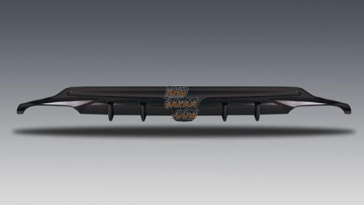 Noblesse Rear Under Diffuser with Muffler Cover ABS Unpainted - Vellfire AGH30W AGH35W GGH30W GGH35W AYH30W