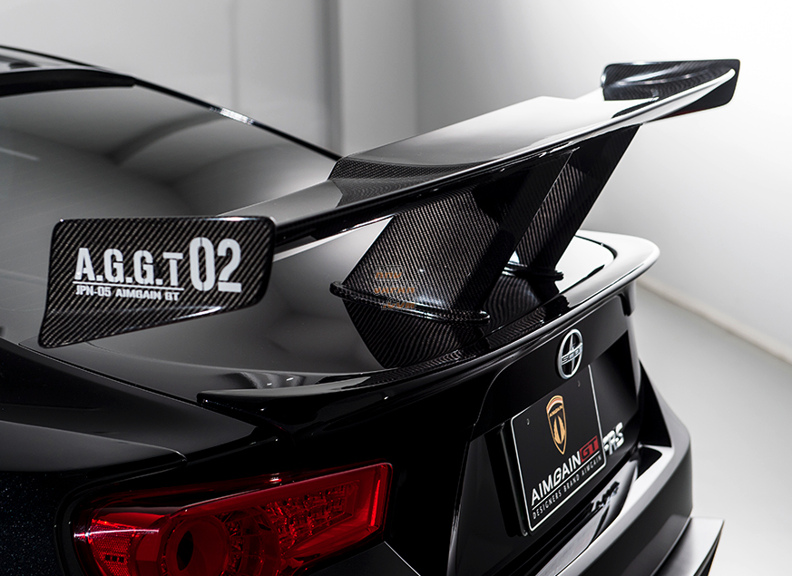 Aimgain GT-F GT Wing Type-A End Plate 1700mm - BRZ ZC6 86