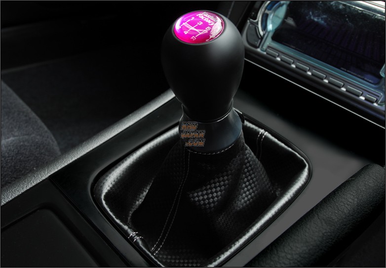 Yashio Factory Shift Boot Alcantara Pink Stitching - S13