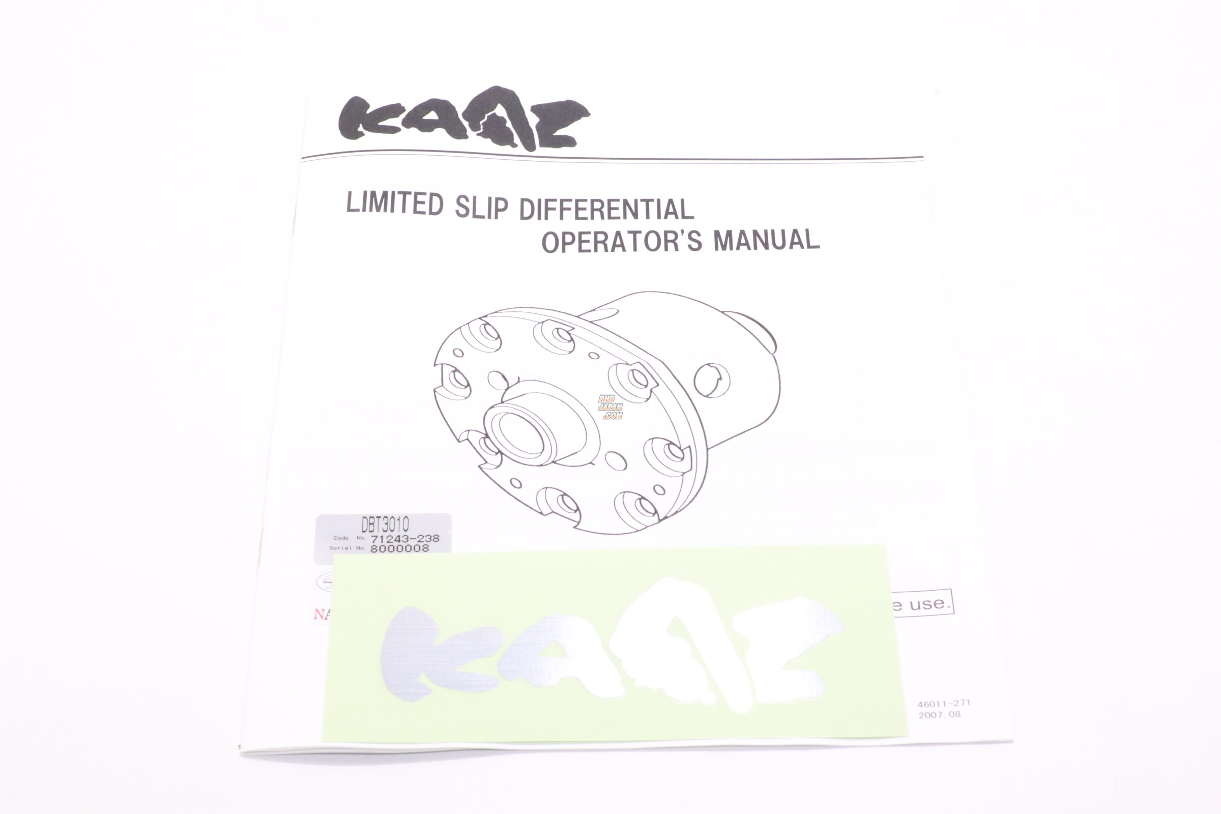 Kaaz LSD Limited Slip Differential Super Q 1.5-Way - S13 