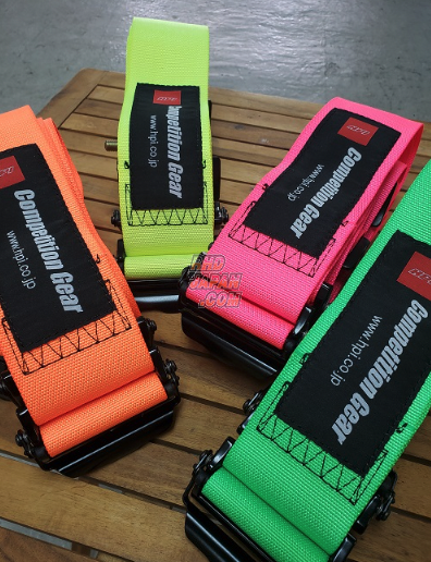 HPI 6-Point Competition Gear Racing Harness Seat Belt - Fluorescent Pink