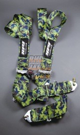 HPI 6-Point Competition Gear Racing Harness Seat Belt - Fluorescent Pink