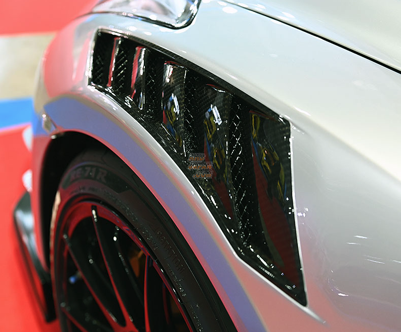Top Secret GT Front Wide Fender Set for TS M17 Front Bumper GT17T - GT-R R35