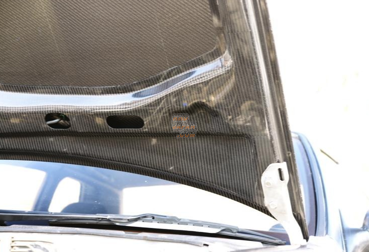 benetec 400R Type Bonnet Dry Carbon Fiber - Skyline GT-R BCNR33
