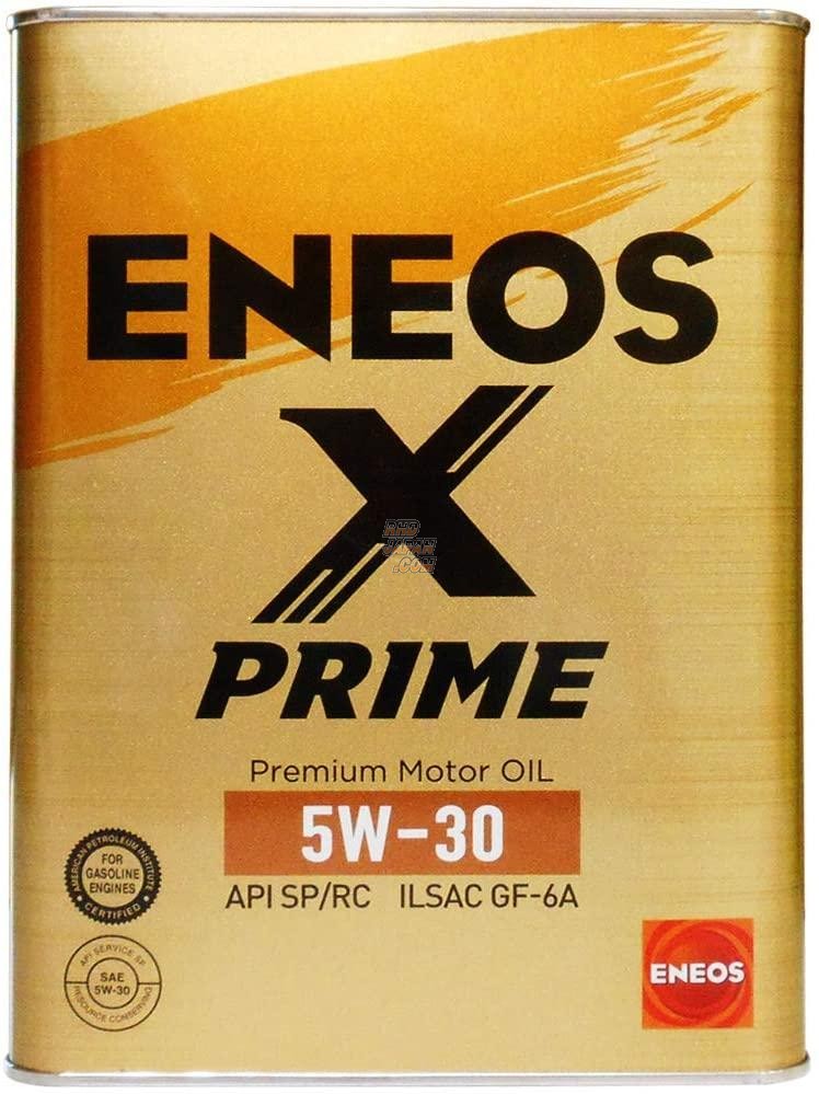 Eneos X Prime Premium Motor Oil - 5w-30 API SP/RC Case (4L X 6 Cans)