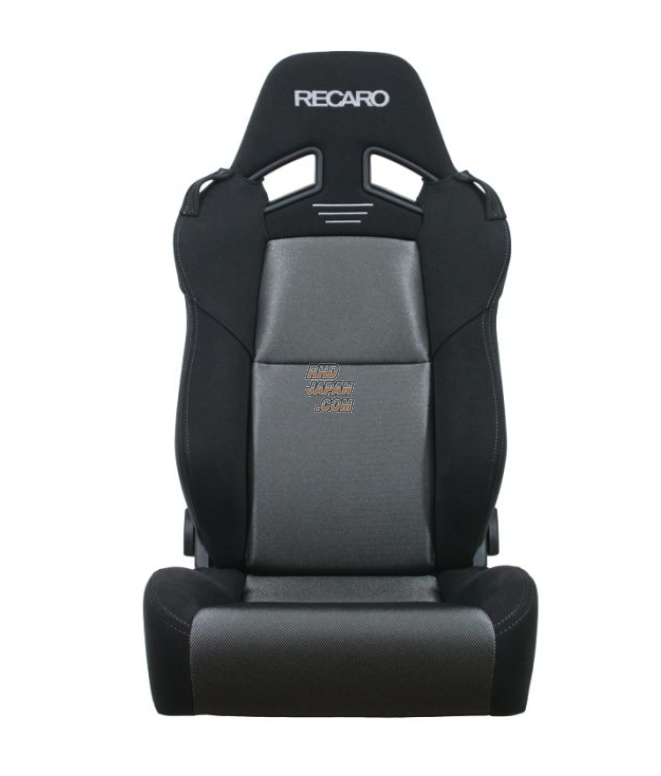 7-Wood Recaro Seat Shoulder Cover - SR-7 SR-7F Black X Brown Double Stitch Left