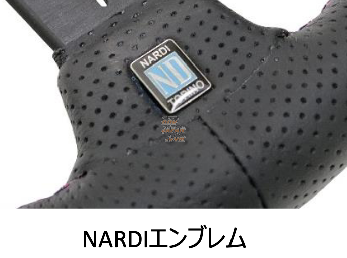 NARDI x HKS style Deep Corn 戴く レザーステアリング