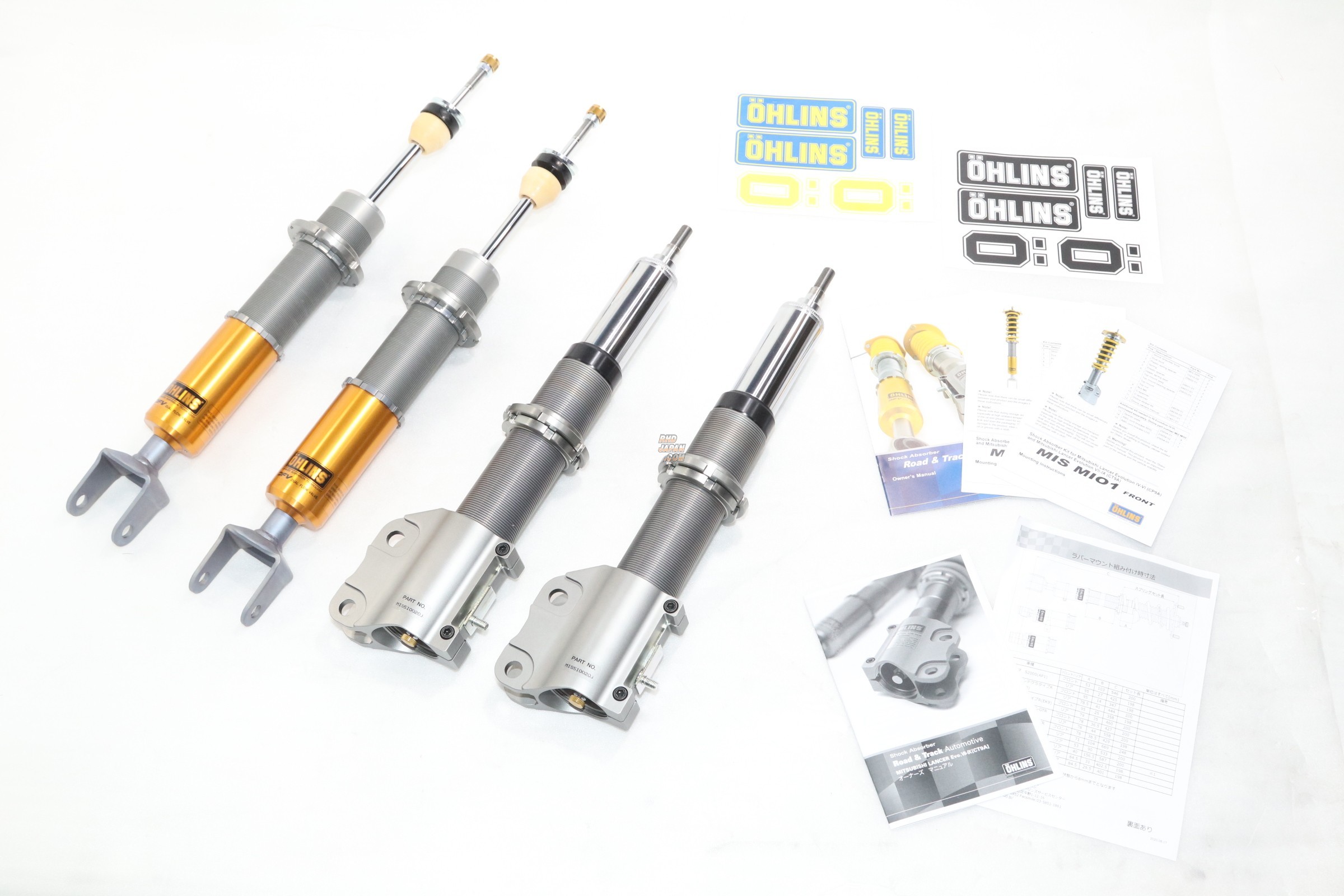 【限定価格セール！】 Suspension Coilover Ohlins X Prova Complete DFV HAL Type Kit パーツ