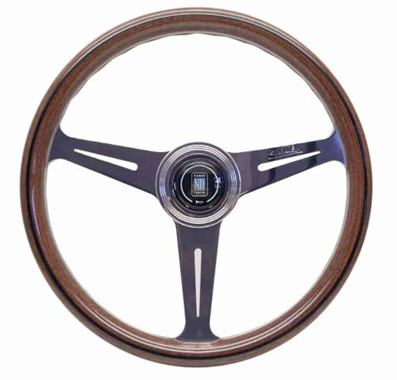 NARDI CLASSIC Φ33 並行輸入品 NARDI [ FET CLASSIC LEATHER 33φ ] 330mm SPORTS TYPE A