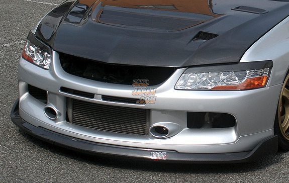 Charge Speed Bottomline Front Lip Spoiler FRP - Lancer Evolution IX CT9A Evolution Wagon CT9W
