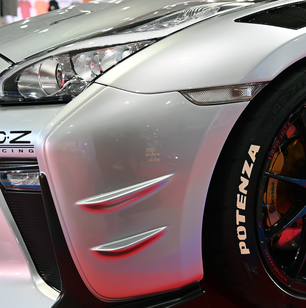 Top Secret GT Front Wide Fender Bumper Cover Set for Top Secret MY17 Bumper GT17T - GT-R R35
