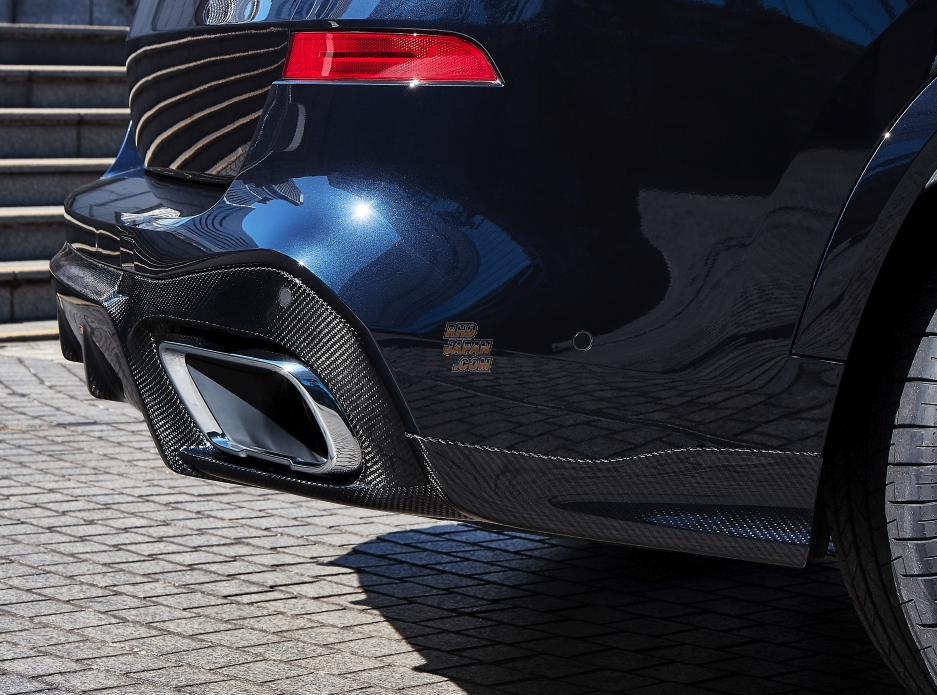 3D Design Rear Diffuser Set Carbon Fiber - BMW X5 G05 M Sport JU44A JU44S M50i