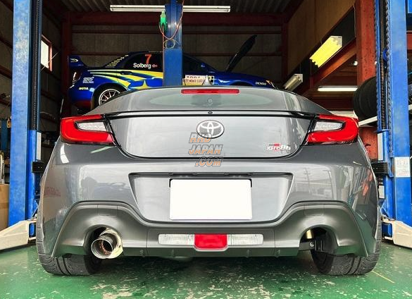 Cleib Original Muffler Exhaust System Silent Type 70mm - BRZ ZD8 GR86 ZN8