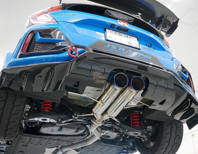 J's Racing Rear Under Spoiler Type-S FRP - Civic Type-R FK8