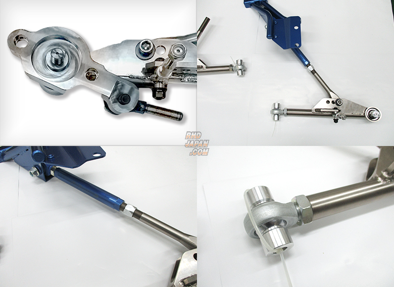 Zegrace Pipe Lower Arm Set for Cusco Pillow Tension Rod - AE86