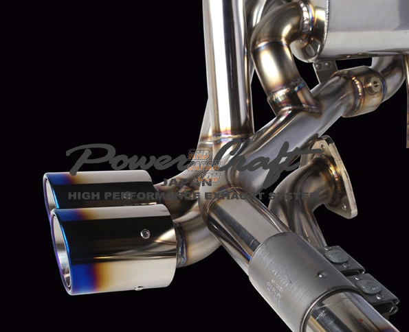 Power Craft Hybrid Exhaust Muffler System - Porsche 911 997 Carrera 4S / S / PDK