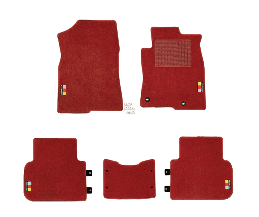Mugen Sports Floor Mat Red - Civic FL1 LX Civic Type-R FL5