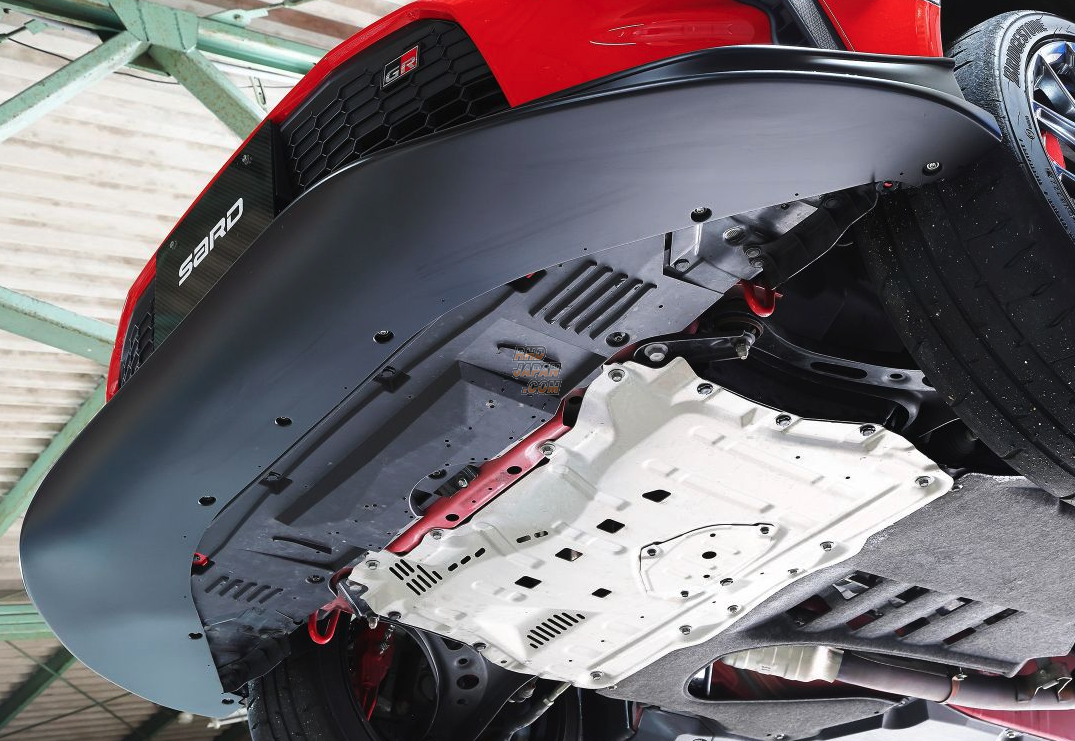 SARD GR86 GT1 フロントハーフスポイラー　ZN8 SARD :: GR86：GT1 FRONT HALF SPOILER for GR86