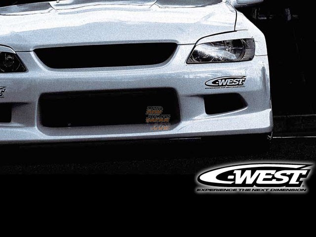 C-West N1 Front Bumper Painted Color Code 040 PFRP - Altezza