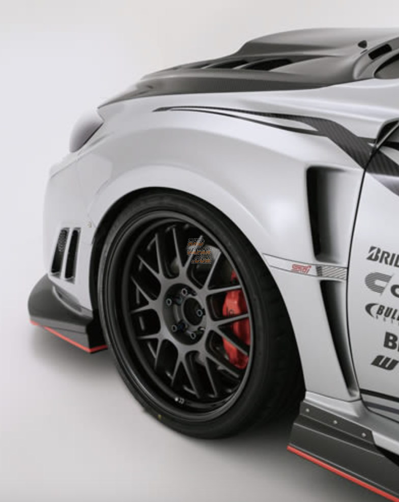 Varis Ultimate Front Fender & Extension Cover Set - Impreza WRX STI GRB GVB