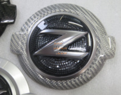 Datsun Freeway Hood Emblem Type C-Ey Silver Carbon Red Illumination - Fairlady Z Z34 