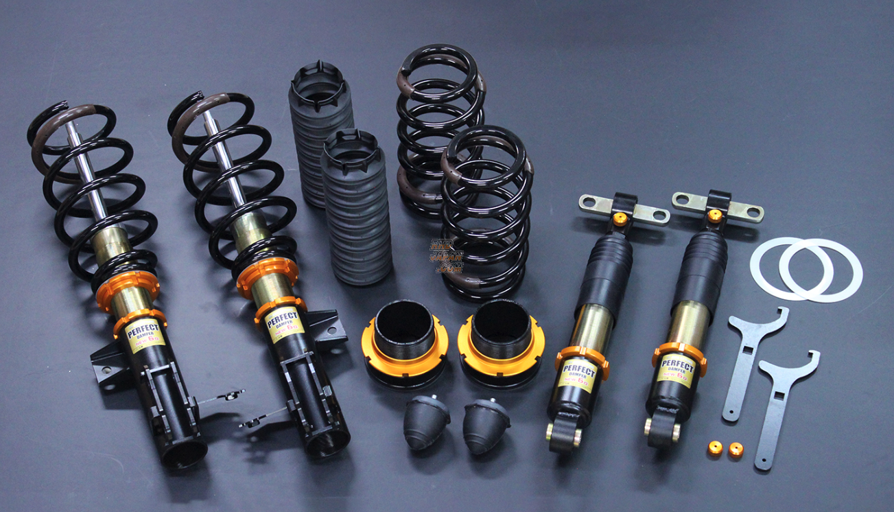 Axis-Styling Coilover Suspension Perfect Damper 6G without Upper Mount -  Alphard / Vellfire AAHH40W AAHH45W AGH40W TAHA40W - RHDJapan