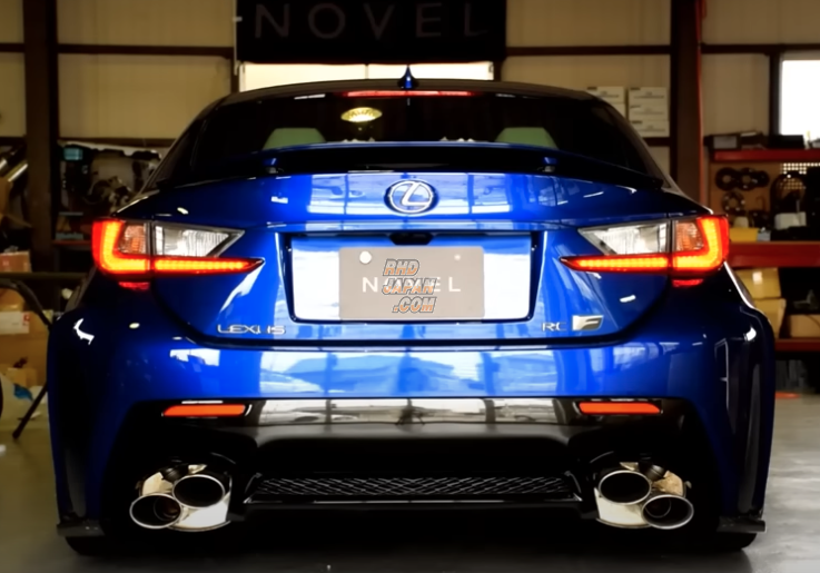 Novel Full Exhaust System Set - Lexus RC-F USC10 LHD