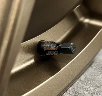 BBS Japan Aluminum Air Valve Black