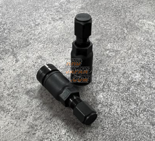 BBS Japan Aluminum Air Valve Black
