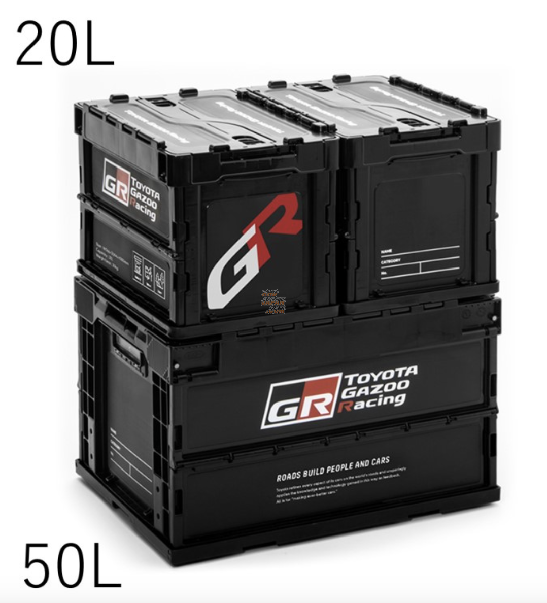 Toyota Gazoo Racing Outdoor Folding Container Box - 50L