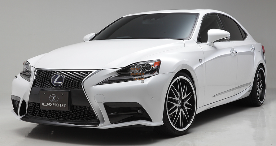 パーツ LEXUS IS 250 AVE30 ASE30 GSE30 LX-Mode LX Colored Front Under Garnish Black - Lexus IS